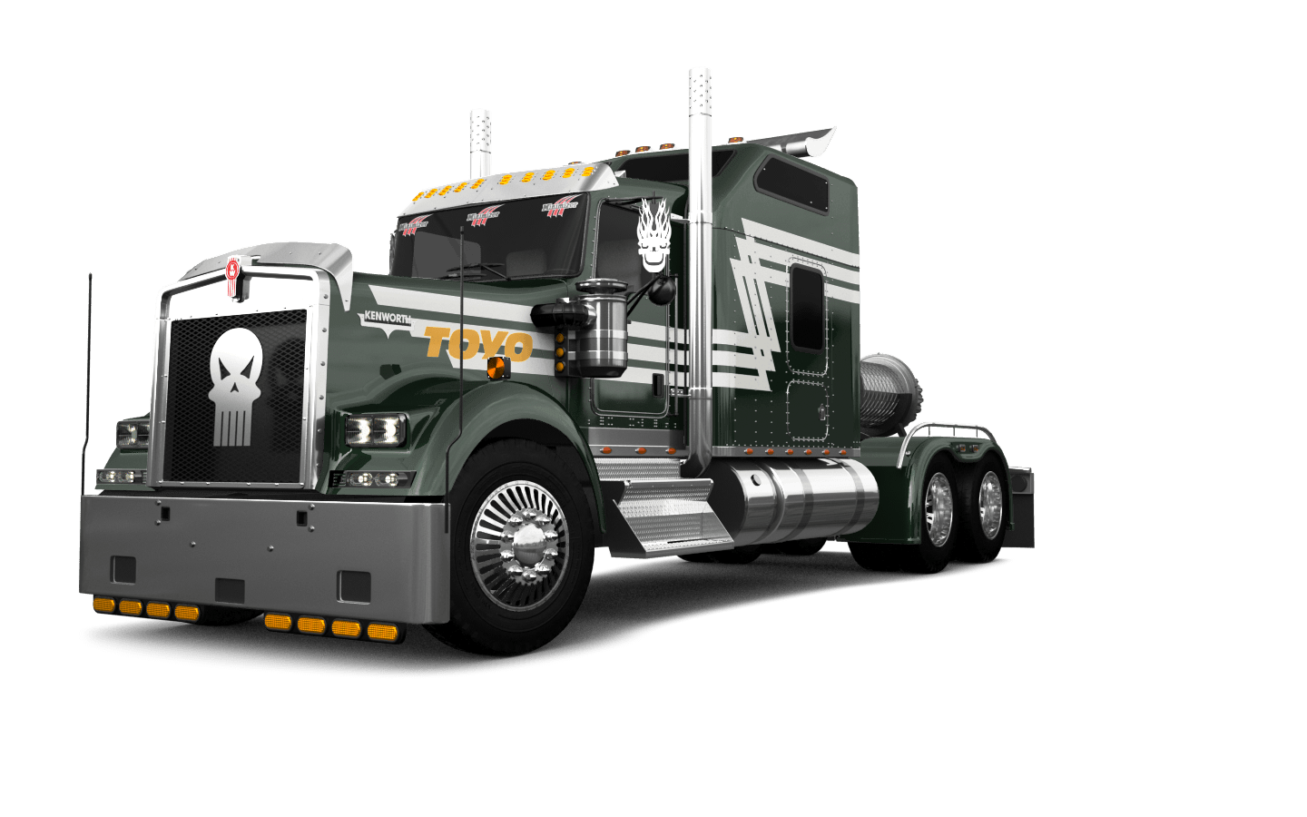 Kenworth W900 Sleeper Cab 2015-2019 | 3DTuning - probably the best car ...
